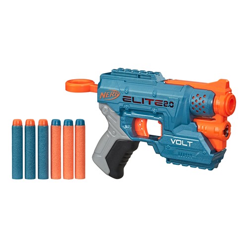 Lanzador Elite 2.0 Volt Sd-1 y 6 dardos incluidos, NERF.