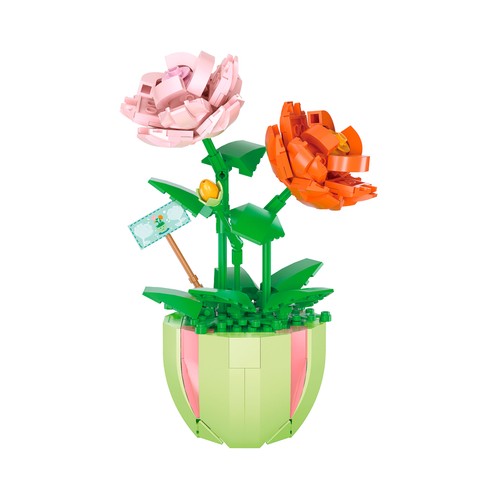Construye tus Flores, modelos surtidos 305, 329 o 330 pcs +6 Años SNC