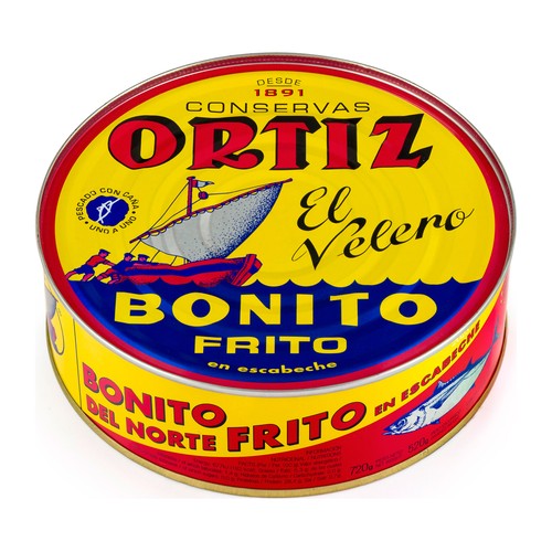 ORTIZ Bonito del norte frito en escabeche 520 g.