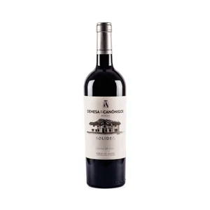 DEHESA DE LOS CANÓNIGOS SOLIDEO Vino tinto reserva con D.O. Ribera del Duero DEHESA DE LOS CANÓNIGOS Solideo botella de 75 cl.