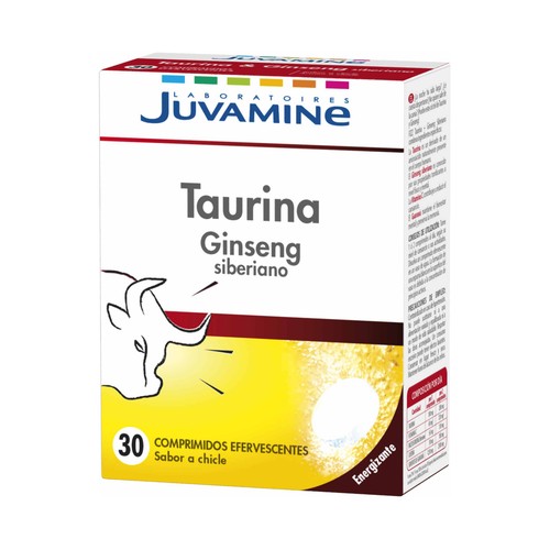 JUVAMINE Taurina Ginseng Efervescente  30 uds