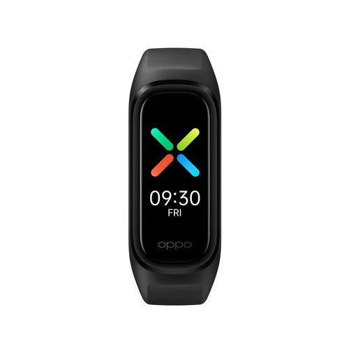 OPPO Band Sport negro, Pulsera de actividad Amoled, pulsómetro, medidor de sueño.