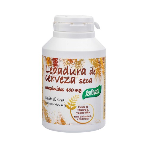 SANTIVERI Levadura de cerveza seca comprimidos 400 mg 160 uds.