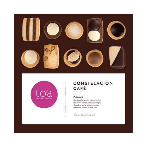 LOA Pastas de té constelación café 500 g