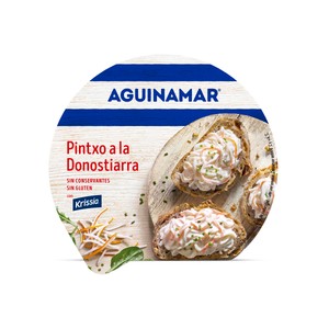 Aguinamar Pintxo Donostiarra sin Gluten 180 G.