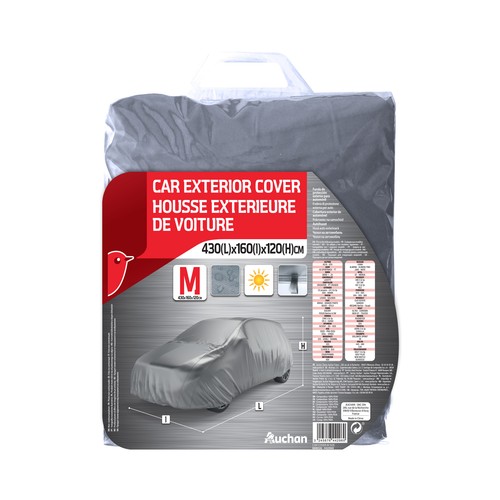 Cubre coche talla M de 430x160x120cm, PRODUCTO ALCAMPO.