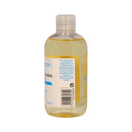 SANON Aceite de almendras con aloe vera SANON 250 ml.