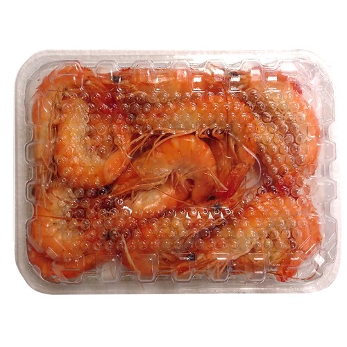 ALCAMPO CULTIVAMOS LO BUENO Langostinos cocidos Jumbo 30/40 pzs kilogramo 350 g.