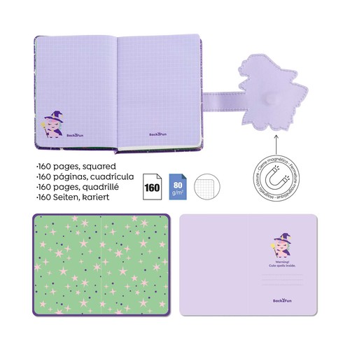 Cuaderno A6, terrorífico Back2Fun. BACK2FUN
