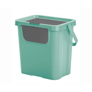 PRODUCTO ALCAMPO Cubo de basura apilable 2 aperturas 24 l.