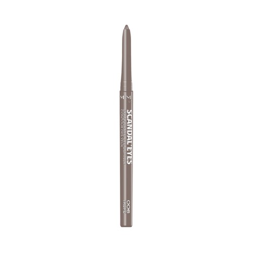 RIMMEL  Scandal eyes tono 006 Taupe Lápiz de ojos resistente al agua (waterproof) y de larga duración.