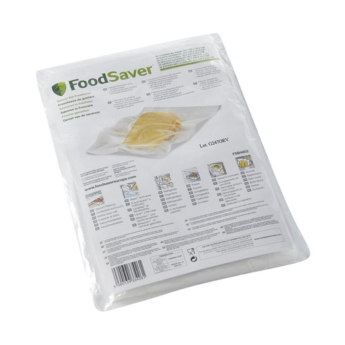 Pack de 48 bolsas de envasado al vacío FOODSAVER FSB4802, 20.7 x 29.2 cm.
