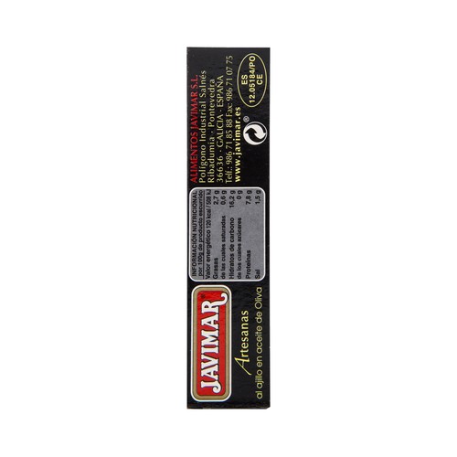 JAVIMAR Artesanas Gulas al ajillo en aceite de oliva 65 g.