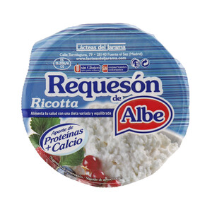 Imagen de ALBE Requesón LÁCTEAS DEL JARAMA Tarrina 250 g.