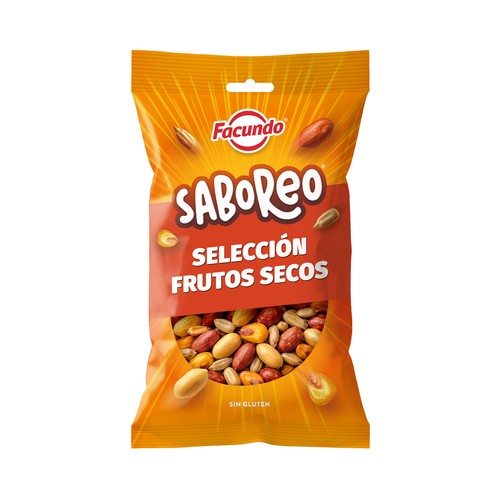 FACUNDO Saboreo. Cocktail de frutos secos fritos 170 g.