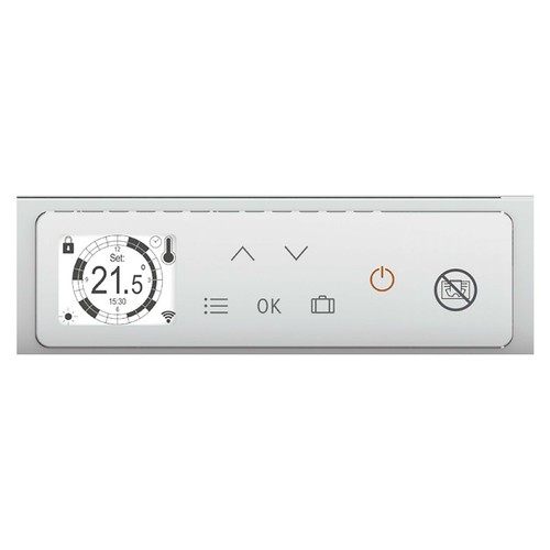 Radiador eléctrico seco COINTRA Teide, 1000W, Inverter, pantalla táctil, termostato programable, 