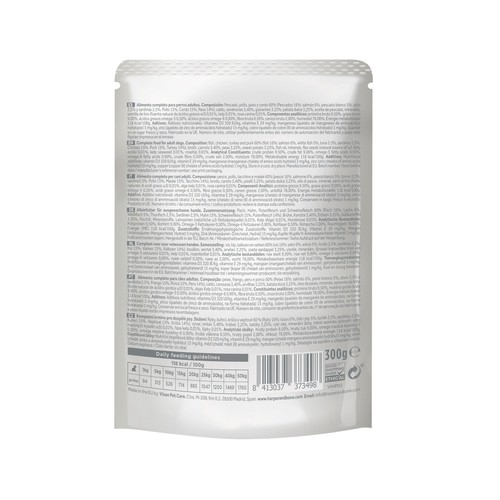 HARPER&BONE Alimentación para perro bolsa de recetas 300 g.
