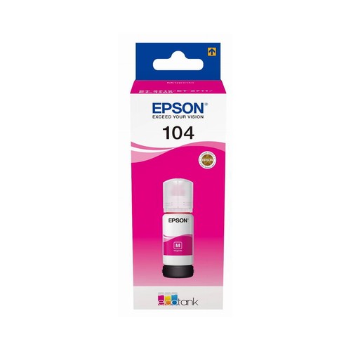 Tinta EPSON 104 EcoTank Magenta (C13T00P340)