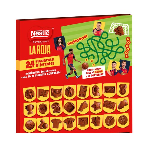 NESTLÉ Calendario de adviento La Roja 85 g.