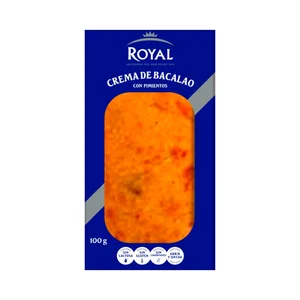 ROYAL Crema de bacalao con pimientos 120 g.