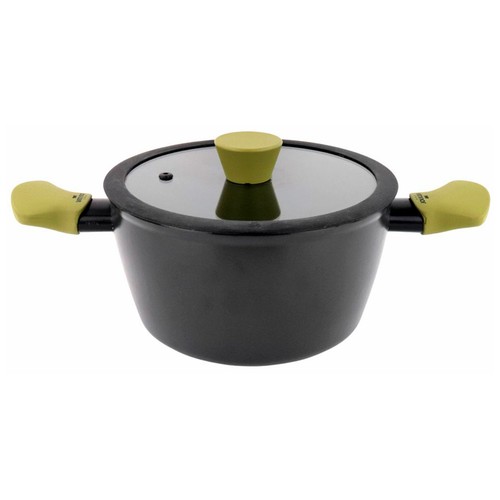 Olla 20cm, acero forjado inducción con tapa, VITRINOR Liebana Colección