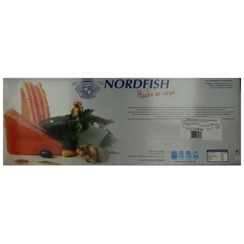 NORDFISH Salmón ahumado Noruego NORDFISH 700 g,