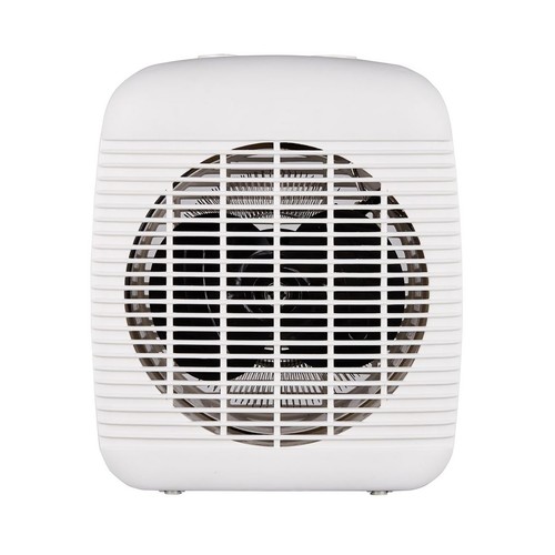Calefactor QILIVE Q.6112, potencia max: 2000W, termostato regulable, apto para baño.