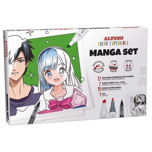 ALPINO Set manga color experience