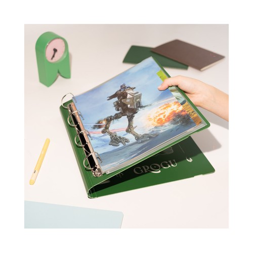 Carpeta 4 anillas polipropileno Star Wars The Mandalorian Grogu. GRUPO ERIK