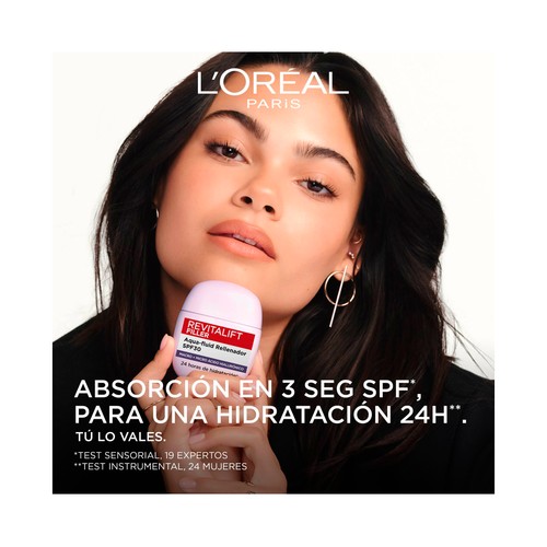 L´ORÉAL PARIS Revitalift filler Crema hidratante y rellenadora con FPS 30 40 ml.