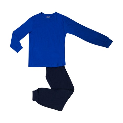 Pijama manga larga para hombre 2U, talla M.