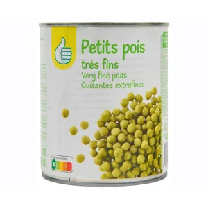 PRODUCTO ECONÓMICO ALCAMPO Guisantes muy finos 560 g.