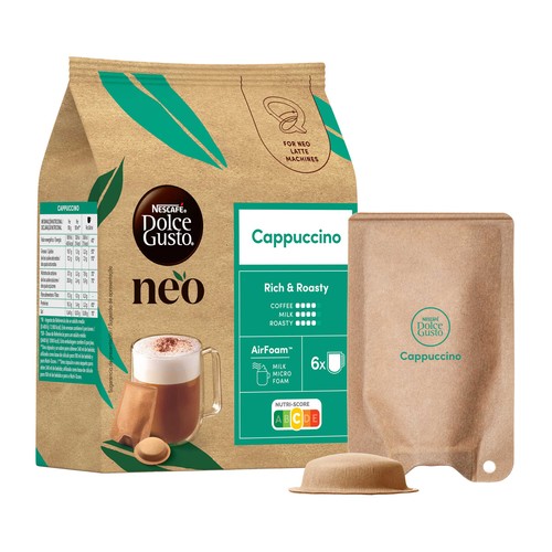 DOLCE GUSTO NEO Café cápsulas Cappuccino 12 uds. 122 g.