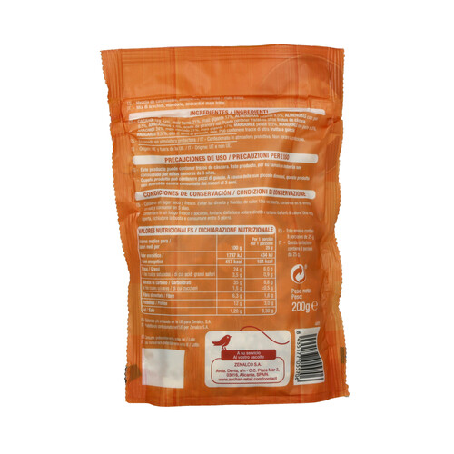 PRODUCTO ALCAMPO Cocktail frutos secos PRODUCTO ALCAMPO 200 G.