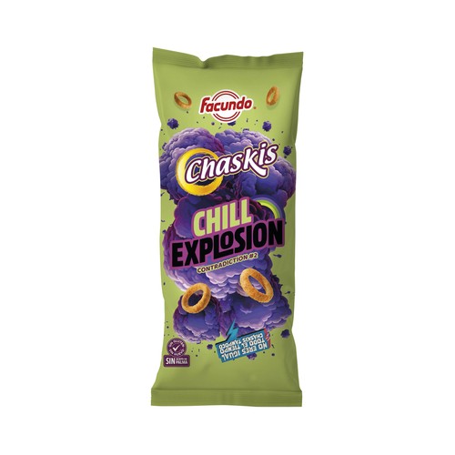 FACUNDO Chaskis sabor chill explosion 100 g.