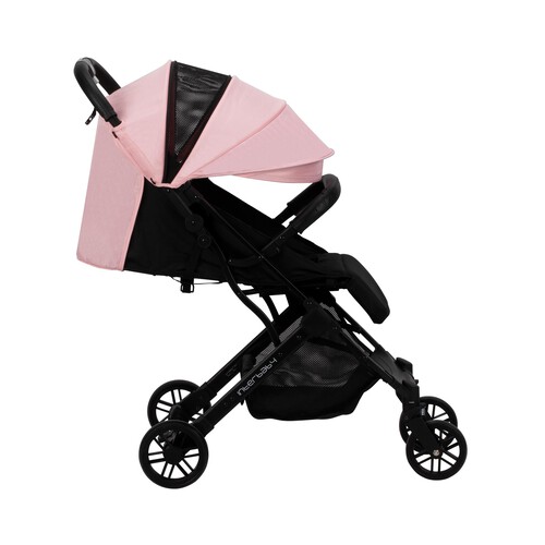 Silla paseo para bebes hasta 36 meses o 22kg INTERBABY Minimum Space Plus color rosa.