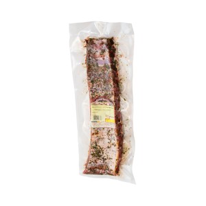Tira de costilla de cerdo a las finas hierbas, envasada al vacio