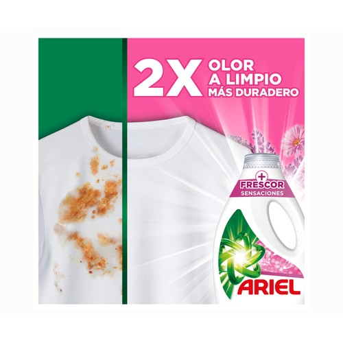 ARIEL Detergente líquido sensaciones 25 DS.