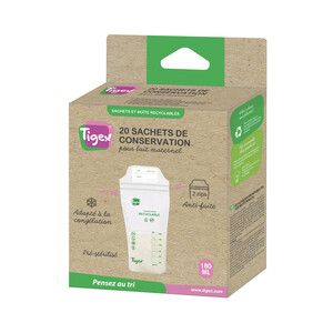 Imagen de Bolsa para leche materna, TIGEX.