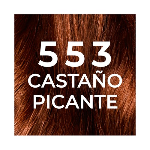 L´ORÉAL PARIS Casting natural gloss Baño de color y brillo tono 553 Castaño picante.