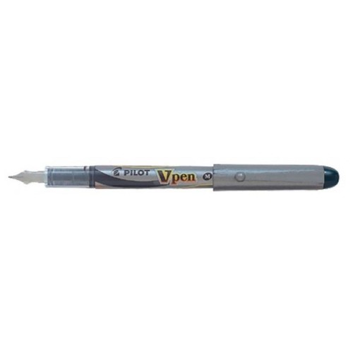 Pluma desechable v-pen negra. PILOT