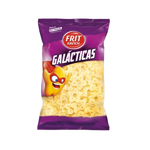 FRIT RAVICH Snack de patata con forma de estrella bolsa de 90 g.