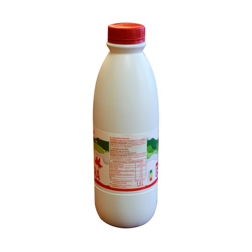 AUCHAN Leche de vaca entera 6 x 1,5 l Producto Alcampo.