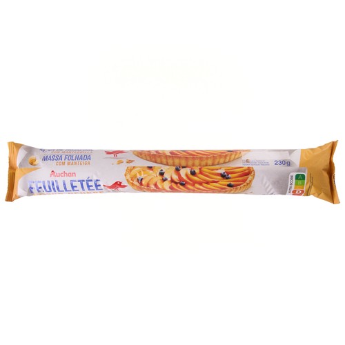 ALCAMPO GOURMET Masa de hojaldre con matequilla lista para extender ALCAMPO GOURMET 230 g.