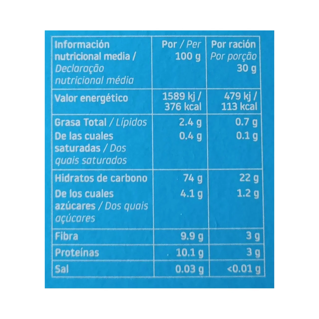 SMILEAT Triboo Cereales ecológicos 300 g.
