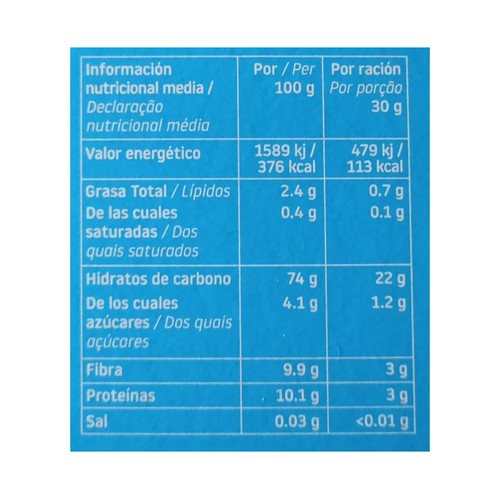 SMILEAT Triboo Cereales ecológicos 300 g.