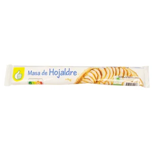 PRODUCTO ECONÓMICO ALCAMPO Masa de hojaldre, lista para ser utilizada 230 g.