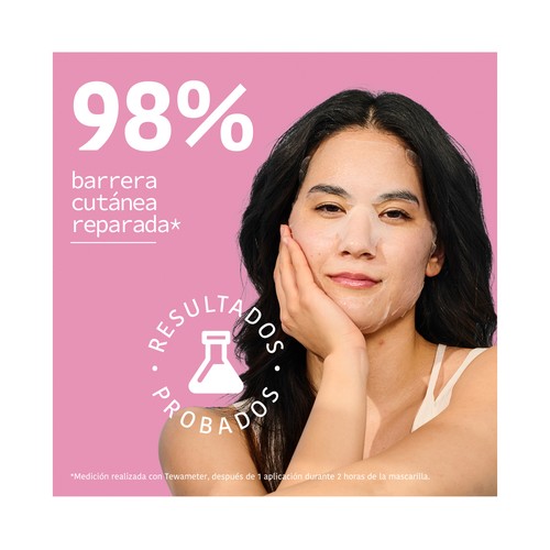 IROHA NATURE Mascarilla facial nutritiva y reparadora.