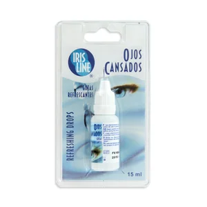IRIS LINE Gotas refrescantes para aliviar los síntomas de los ojos cansados, IRIS LINE 15 ml.