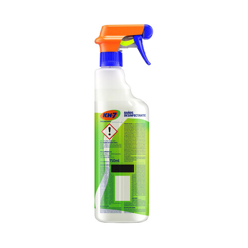 KH-7 Limpiador desinfectante sin aclarado y sin lejia, especial para baños 750 ml.